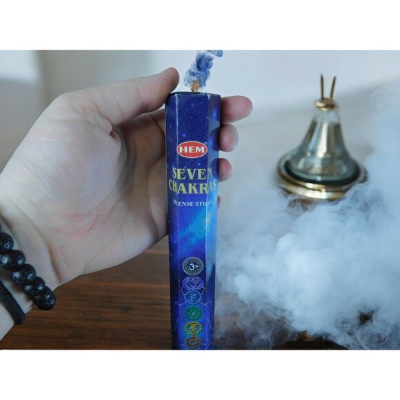 HEM Seven Chakras 20 Incense Sticks Relaxation Meditation Spiritual - Picture 10 of 10